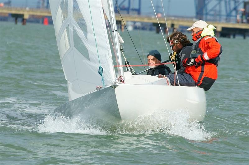 Dragon East Coast Championship at Medway photo copyright Richard Janulewicz / www.sharkbait.org.uk taken at Medway Yacht Club and featuring the Dragon class