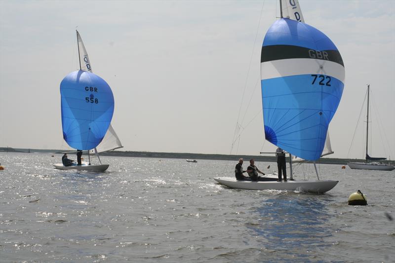 Royal Burnham Yacht Club Whitsun Regatta photo copyright David Osborne taken at Royal Burnham Yacht Club and featuring the Dragon class