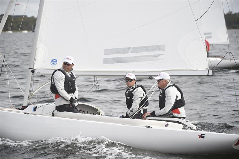 JPN56, Peter Gilmour, during the Dragon State Championship in Perth - photo © Richard Polden Photography