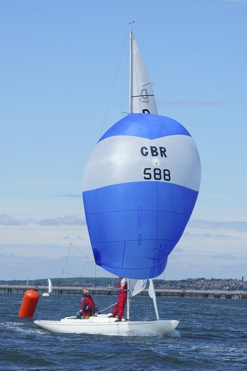 British Dragon Classic and Vintage Championships at the Medway Regatta 2019 photo copyright Richard Janulewicz / www.sharkbait.org.uk taken at Medway Yacht Club and featuring the Dragon class