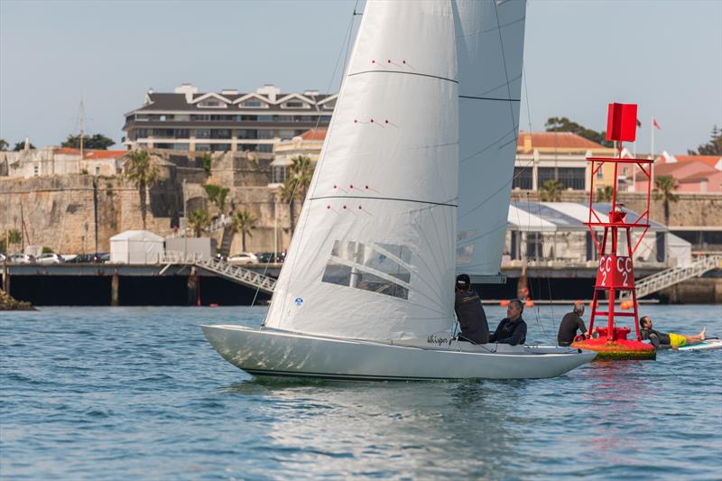 Dragon HM King Juan Carlos Trophy in Cascais photo copyright Assunção Castelo Branco taken at Clube Naval de Cascais and featuring the Dragon class