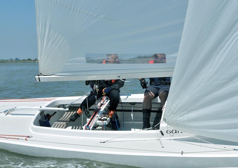 Medway Regatta 2021 photo copyright Nick Champion / www.championmarinephotography.co.uk taken at Medway Yacht Club and featuring the Dragon class