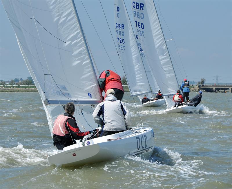 Medway Regatta 2021 photo copyright Nick Champion / www.championmarinephotography.co.uk taken at Medway Yacht Club and featuring the Dragon class