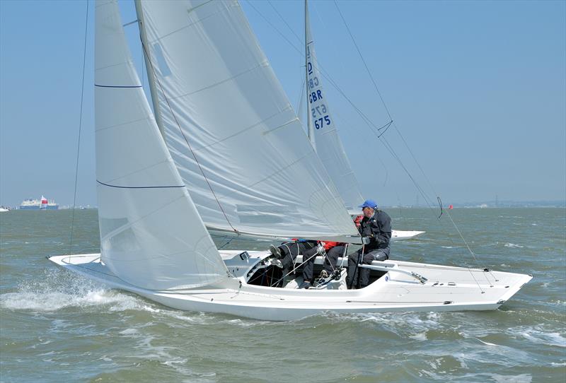 Medway Regatta 2021 photo copyright Nick Champion / www.championmarinephotography.co.uk taken at Medway Yacht Club and featuring the Dragon class