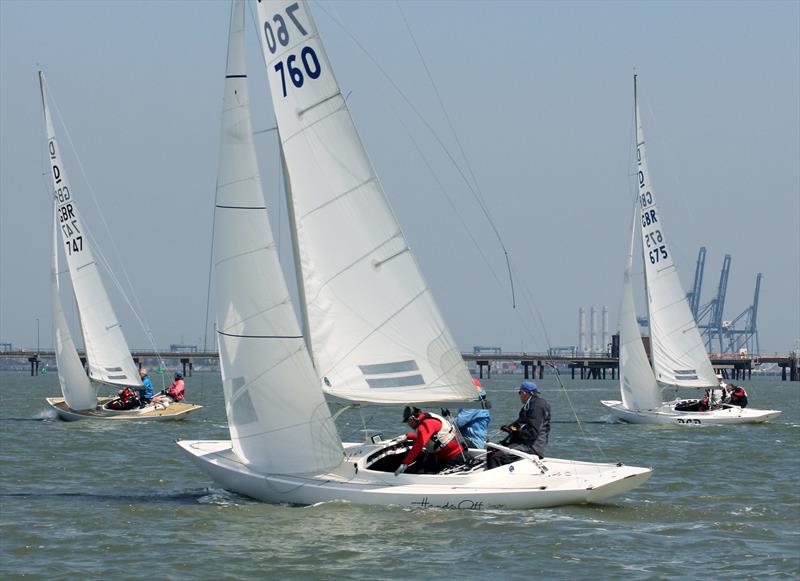 Medway Regatta 2021 photo copyright Nick Champion / www.championmarinephotography.co.uk taken at Medway Yacht Club and featuring the Dragon class