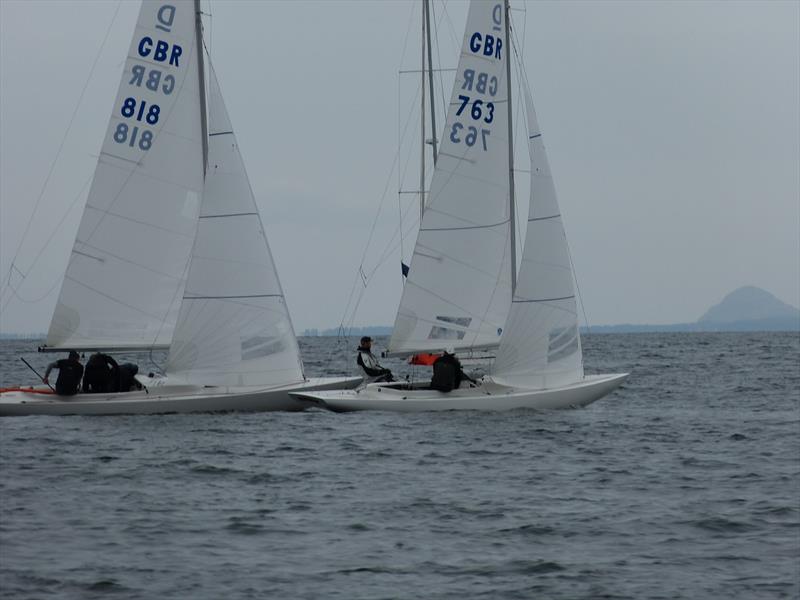 Dragon Edinburgh Cup  at the Royal Forth Yacht Club day 1 photo copyright Emma York taken at Royal Forth Yacht Club and featuring the Dragon class