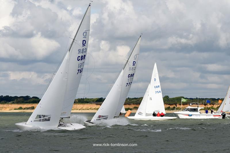 Hamble Classics 2021 photo copyright Rick Tomlinson / www.rick-tomlinson.com taken at Royal Southern Yacht Club and featuring the Dragon class