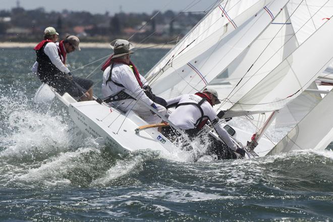 Dragon Prince Philip Cup day 2 photo copyright Andrea Francolini taken at Botany Bay Yacht Club and featuring the Dragon class