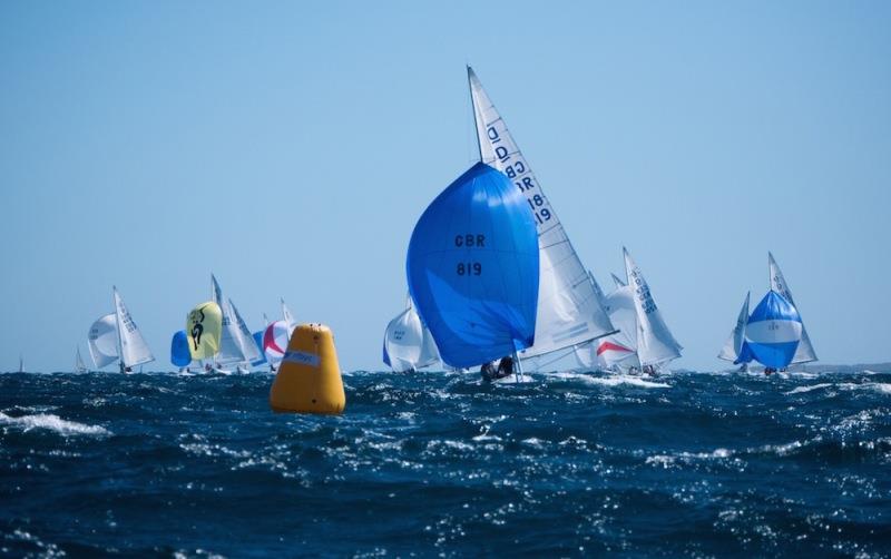 GBR 819 Fever - Australasian Dragon Championship for the Prince Philip Cup, Day 2 photo copyright Tom Hodge Media taken at Fremantle Sailing Club and featuring the Dragon class