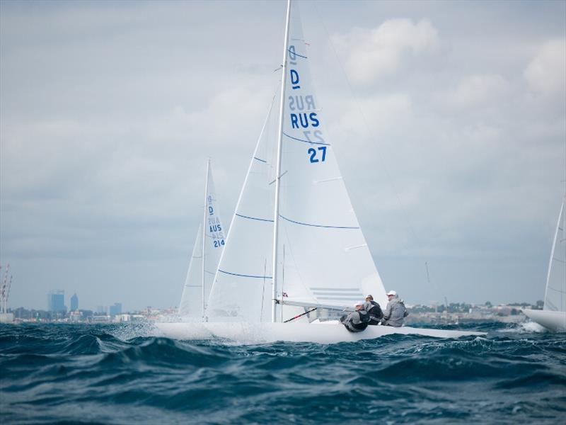 RUS24 Annapurna - Australasian Dragon Championship for the Prince Philip Cup, Final Day photo copyright Tom Hodge Media taken at Fremantle Sailing Club and featuring the Dragon class