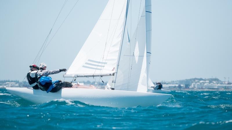 Day 2 - 2019 Dragon World Championship at Fremantle photo copyright Tom Hodge Media taken at Fremantle Sailing Club and featuring the Dragon class