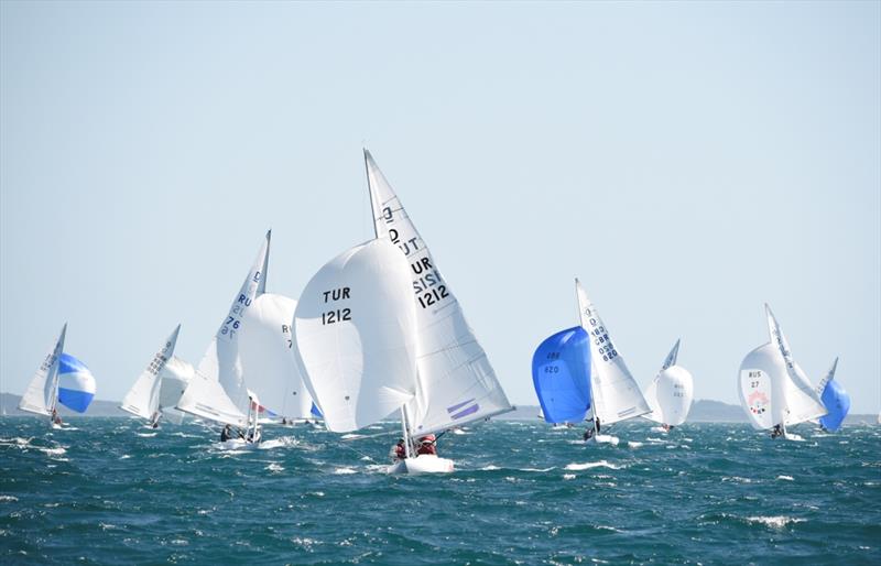 Day 3 - 2019 Dragon World Championship photo copyright Richard Polden taken at Royal Freshwater Bay Yacht Club and featuring the Dragon class