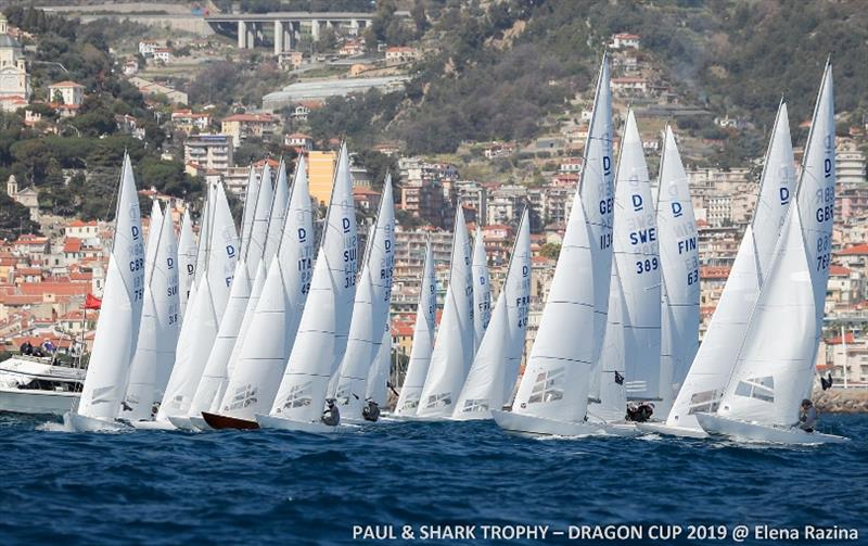 Final Day - Dragons Paul & Shark Trophy photo copyright Elena Razina taken at Yacht Club Sanremo and featuring the Dragon class