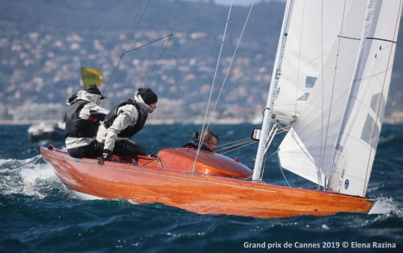 Dragon Grand Prix Cannes 2019 photo copyright Elena Razina taken at Yacht Club de Cannes and featuring the Dragon class