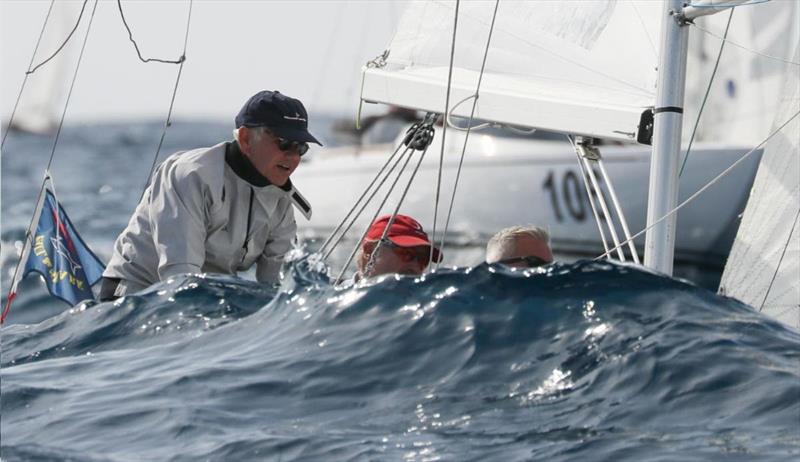 2019 Dragon 90th Anniversary Regatta - Day 4 photo copyright Elena Razina  / YCS taken at Yacht Club Sanremo and featuring the Dragon class