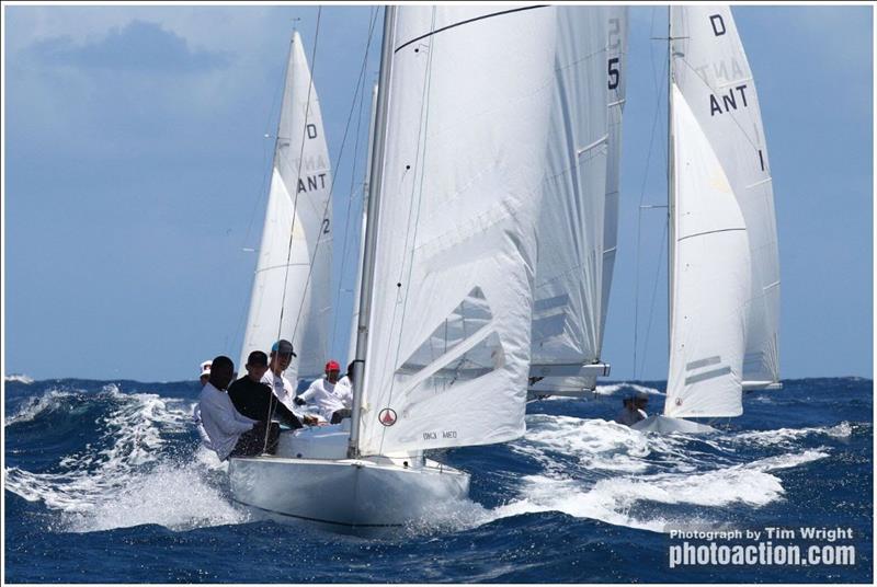 Petticrow Dragon Class - Antigua Classic Yacht Regatta - photo © Tim Wright / www.photoaction.com