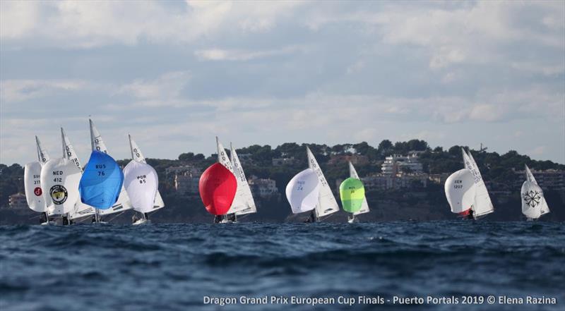 Dragon Grand Prix European Cup Finals - Day 1 photo copyright Elena Razina taken at  and featuring the Dragon class
