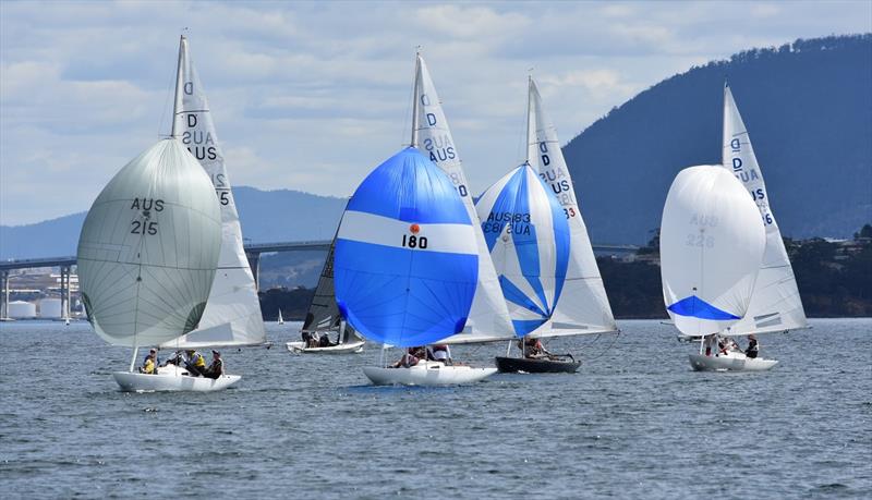 The Banjo's Shoreline Crown Series Bellerive Regatta is open to one design classes including the International Dragon - photo © Jane Austin