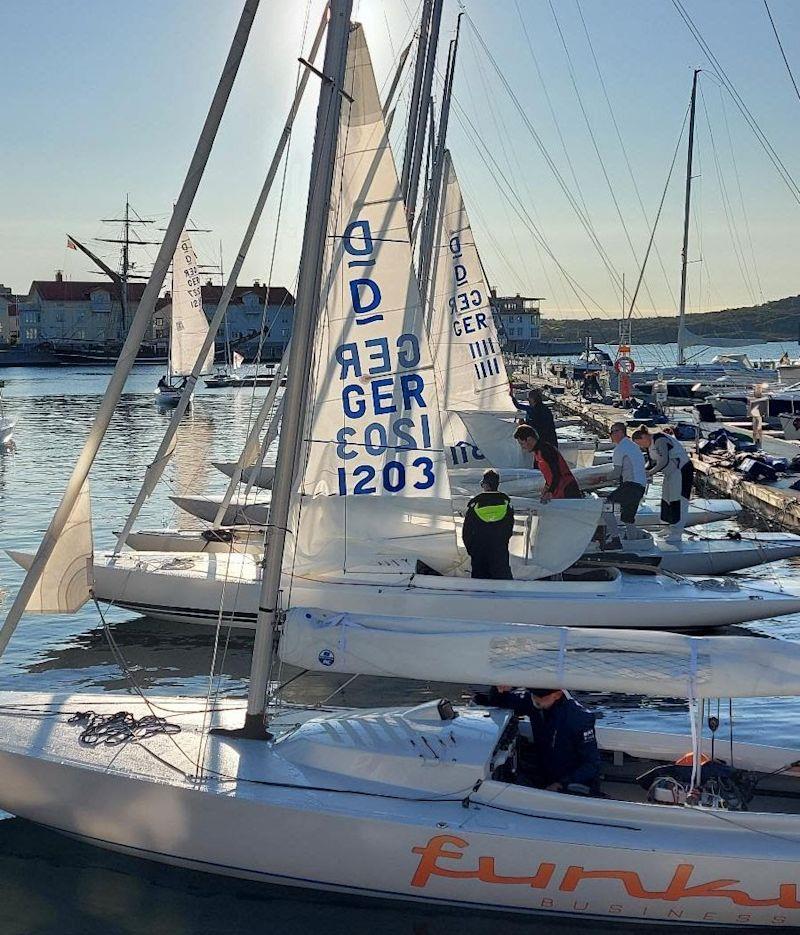 International Dragon Gold Cup by Yanmar - racing begins on day 4 photo copyright IDA taken at Marstrands Segelsällskap and featuring the Dragon class