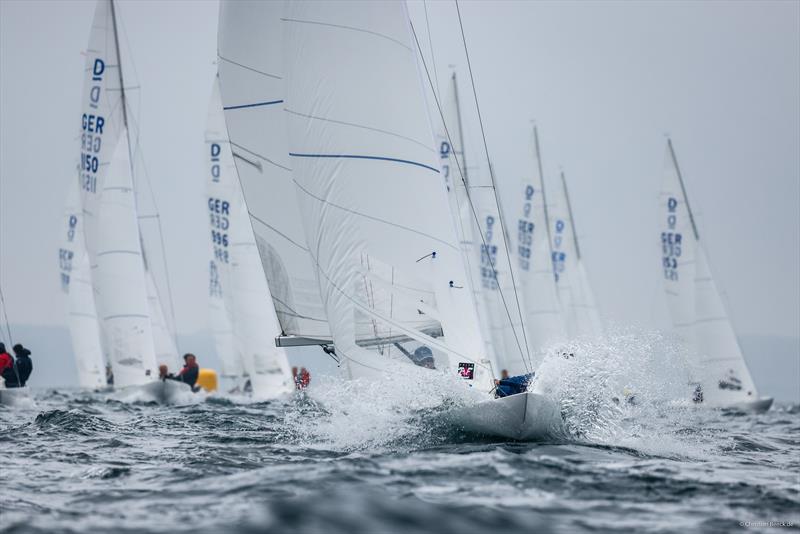 The Dragons completed three races on Friday. - photo © www.segel-bilder.de