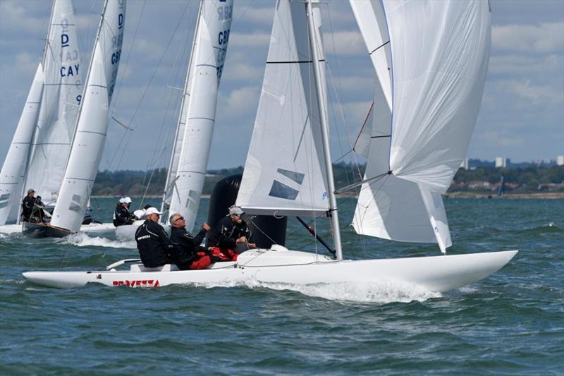 75th Edinburgh Cup and UK Dragon Grand Prix 2023 at Cowes Day 1 - photo © Rick & James Tomlinson