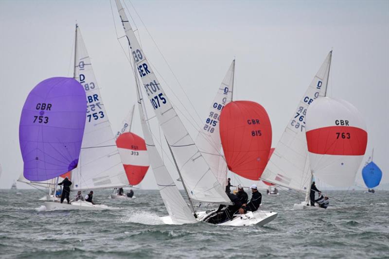 75th Edinburgh Cup and UK Dragon Grand Prix 2023 at Cowes Day 3 - photo © Rick & James Tomlinson