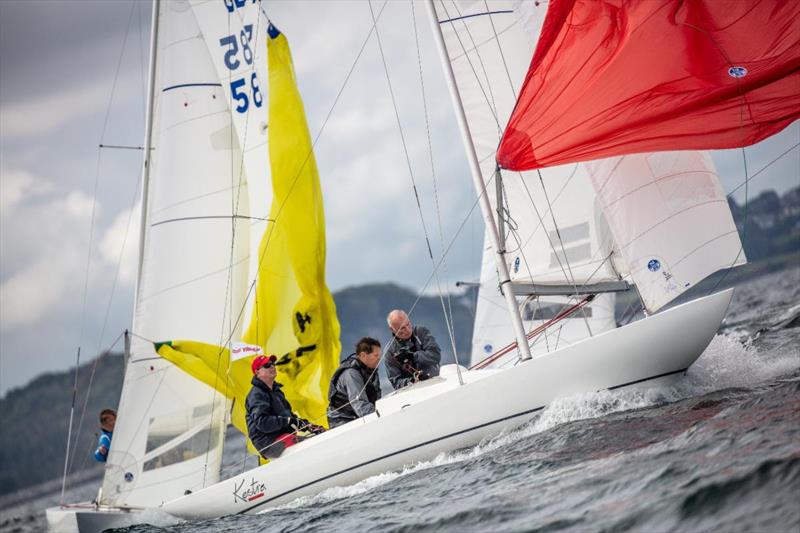 Yanmar Dragon Gold Cup 2023 Day 2 photo copyright Alex Irwin / www.sportography.tv taken at Royal Torbay Yacht Club and featuring the Dragon class