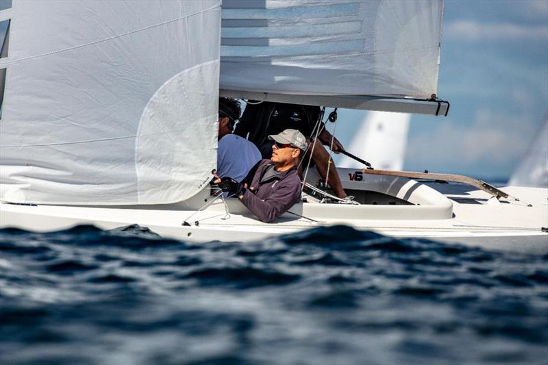 Yanmar Dragon Gold Cup 2023 Day 3 photo copyright Alex Irwin / www.sportography.tv taken at Royal Torbay Yacht Club and featuring the Dragon class