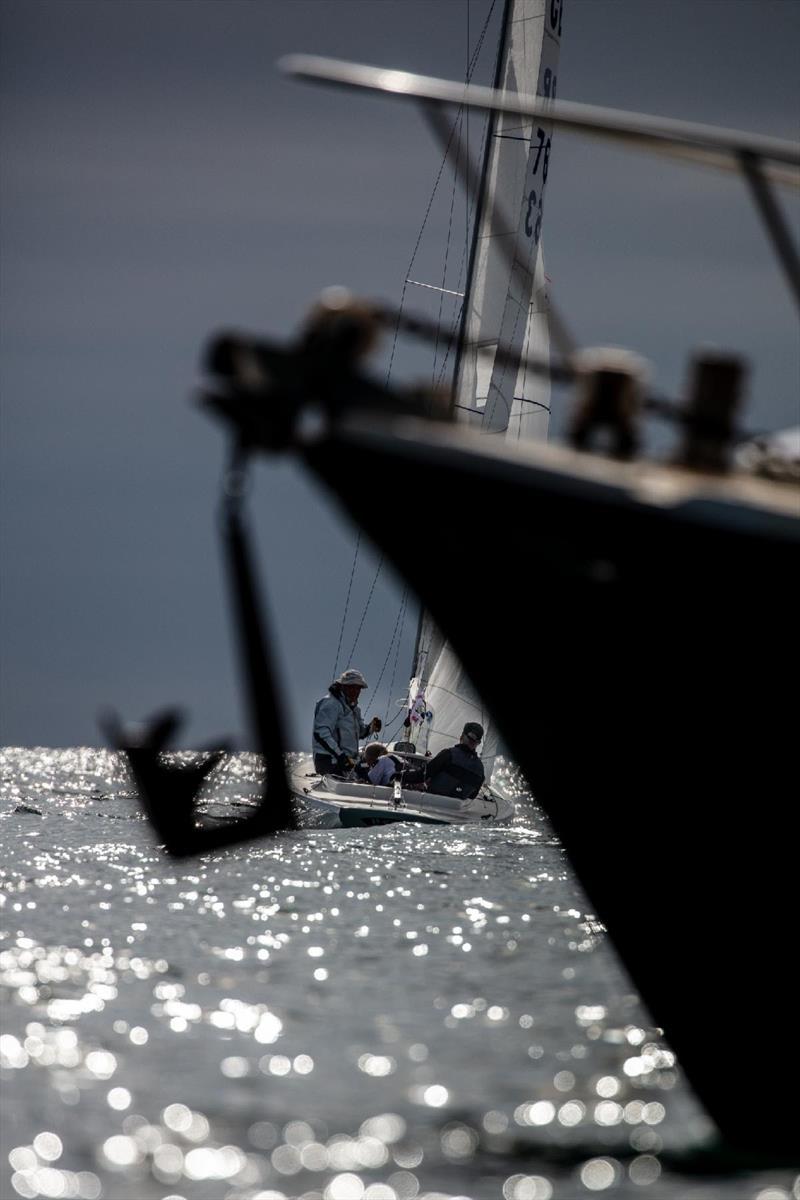 Yanmar Dragon Gold Cup 2023 Day 4 photo copyright Alex Irwin / www.sportography.tv taken at Royal Torbay Yacht Club and featuring the Dragon class