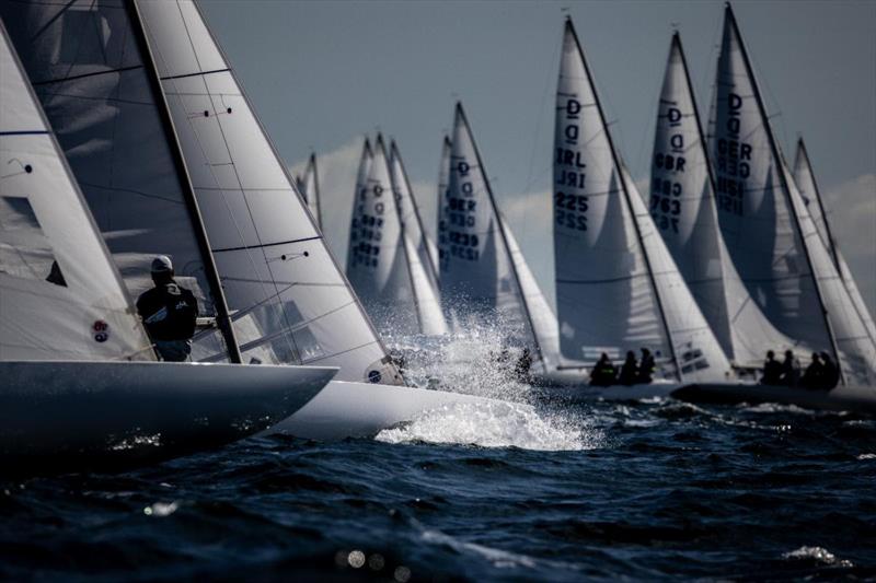 Yanmar Dragon Gold Cup 2023 photo copyright Alex Irwin / www.sportography.tv taken at Royal Torbay Yacht Club and featuring the Dragon class