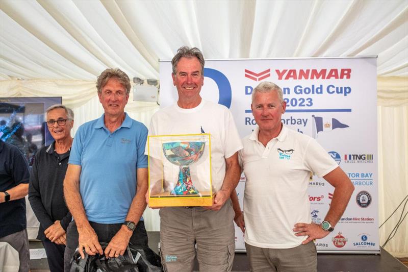 Yanmar Dragon Gold Cup 2023 - Owen Pay, John Mortimer and Chris Brittain win the Silver Cup - photo © Alex Irwin / www.sportography.tv