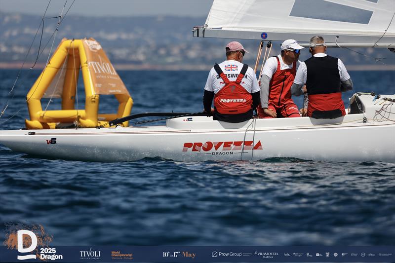 'Provezza Dragon' wins the title with a day to spare - Dragon World Championship by Tivoli Hotels & Resorts at Vilamoura, Portugal Day 5 photo copyright Prow Media taken at Vilamoura Sailing and featuring the Dragon class