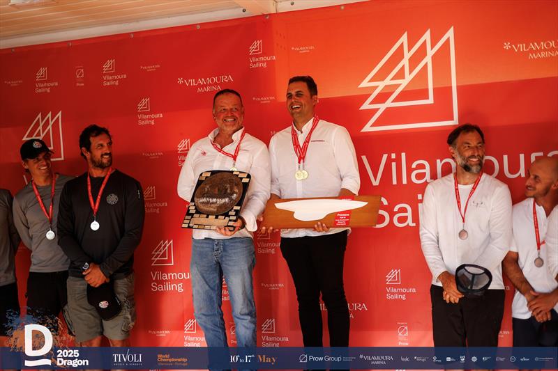 'Provezza Dragon' wins the title - Dragon World Championship by Tivoli Hotels & Resorts at Vilamoura, Portugal photo copyright Prow Media taken at Vilamoura Sailing and featuring the Dragon class