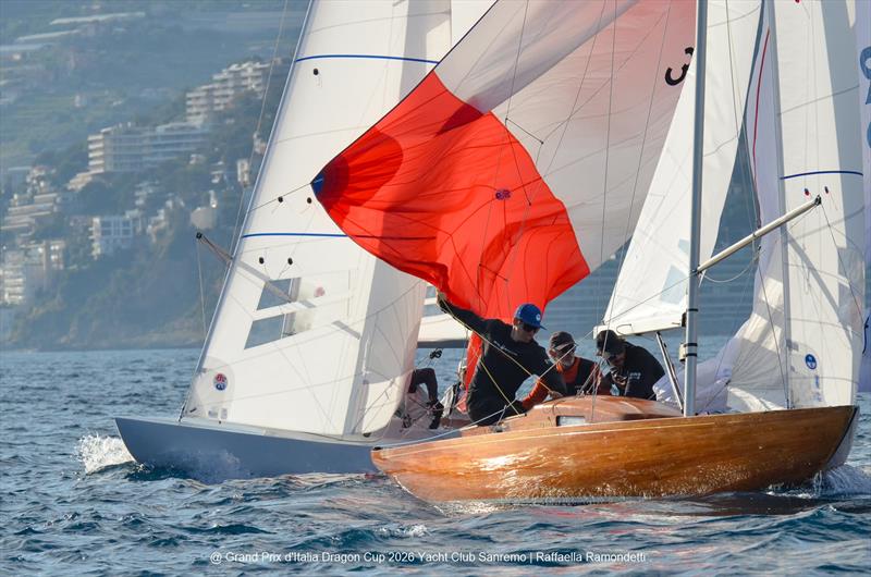 Grand Prix d'Italia Dragon Cup 2026 at Yacht Club Sanremo - photo © Raffaella Ramondetti 