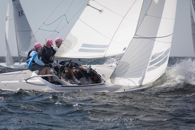 Dragon Europeans at Helsinki, Finland Day 2 photo copyright Tuomas Koljonen taken at Nyländska Jaktklubben and featuring the Dragon class