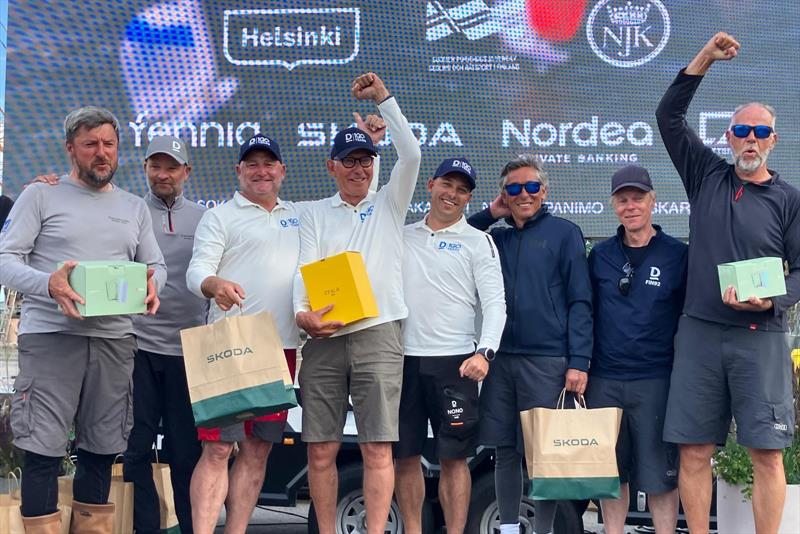 Corinthian Division winners, Nono - Dragon Europeans at Helsinki, Finland - photo © Catja Everhall Blom