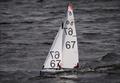 Saturday's winner Derek Priestley's boat during the DF Racing UK TT Series at Weecher Reservoir © John Tushingham