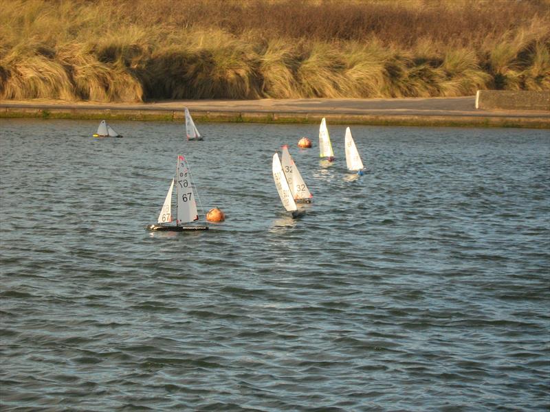 DF65 Winter Series Round 1 at Fleetwood photo copyright Tony Wilson taken at Fleetwood Model Yacht Club and featuring the RG65 class