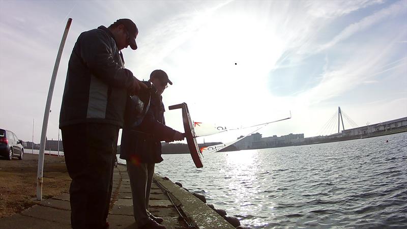 West Lancs RC Laser and DF65 Winter Series Round 4 - photo © Tony Wilson