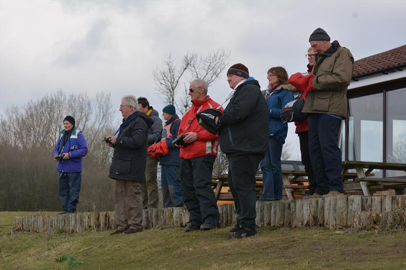 Dragonforce65 Good Friday meeting at Ripon Sailing Club photo copyright Ian S Smith taken at Ripon Sailing Club and featuring the RG65 class