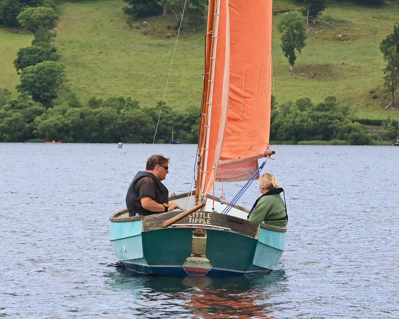 Bala Long Distance Race 2026 photo copyright John Hunter taken at Bala Sailing Club and featuring the Drascombe class