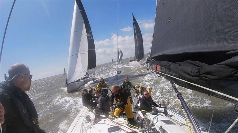 Warrior during the EAORA North Sea Race - photo © Simon Farren
