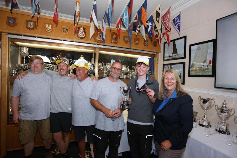 'Jura's class-winning crew - EAORA Round the Goodwins Race - photo © Chris Cox