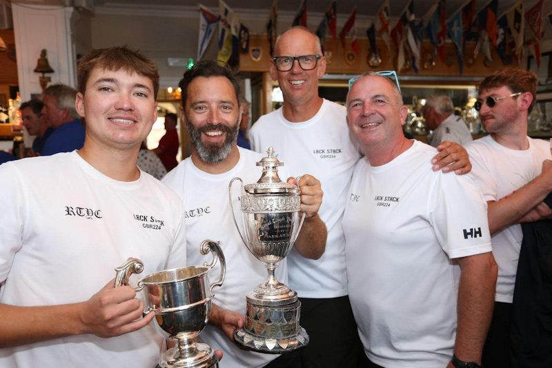 Simon Northrop and crew, overall winners - EAORA Round the Goodwins Race - photo © Chris Cox