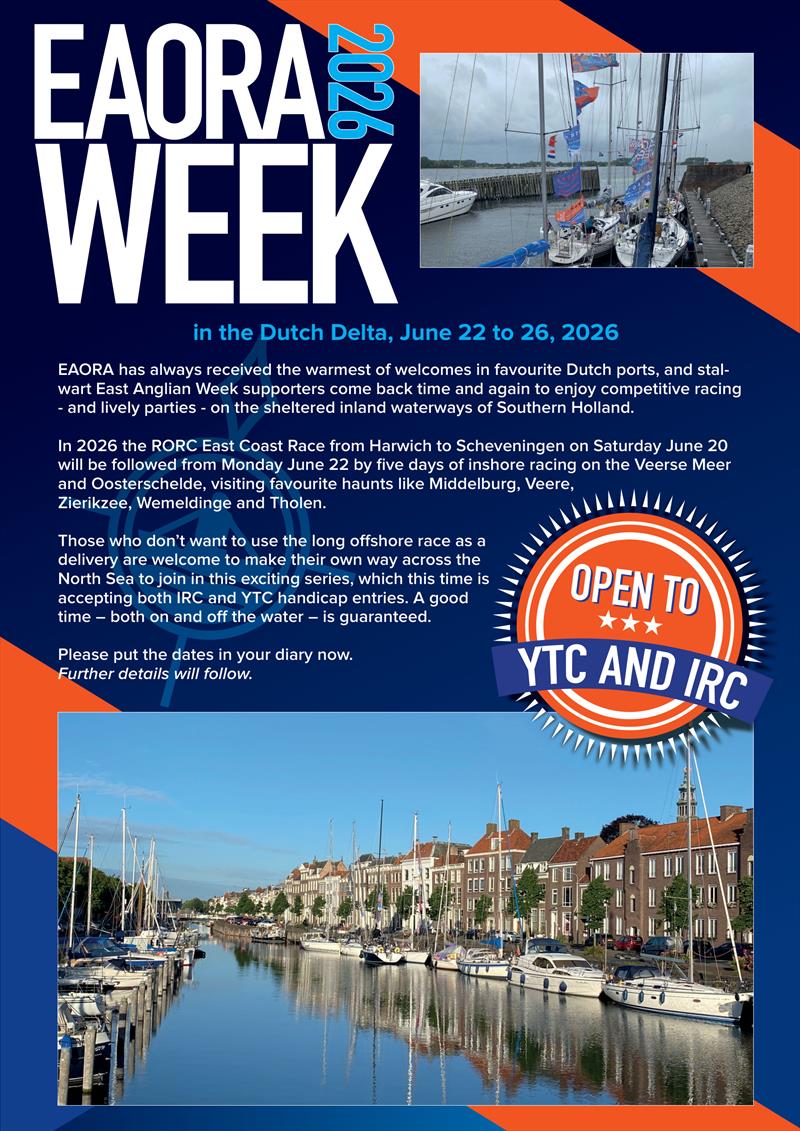 EAORA Week 2026 Poster photo copyright EAORA taken at  and featuring the EAORA class