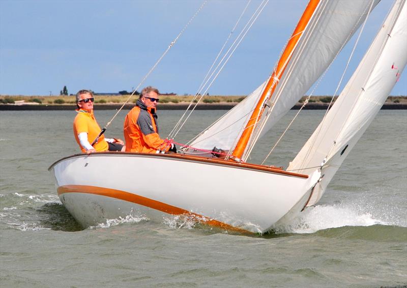 Burnham Week 2023 Day 5 photo copyright Alan Hanna taken at Burnham Sailing Club and featuring the East Coast One Design class