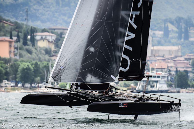 The ETF26 'Easy To Fly' foiler designed by Jean-Pierre Dick   photo copyright Foiling Week / Martina Orsini taken at  and featuring the  class