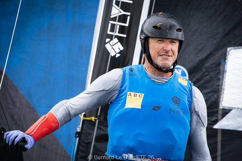 Jean-Pierre Dick, a four-time Transat Jacques-Varbe winner and the founder of the EFT26 series photo copyright BERNARD LE BARS / ETF 26 taken at  and featuring the  class