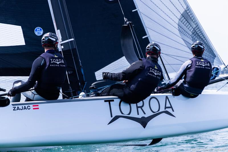 NZ skippered Toroa Racing - ETF26 racing on Day 2 of Eurocat 2022, Quiberon, France - April 2022 photo copyright ETF26 taken at A.S.N. Quiberon and featuring the  class