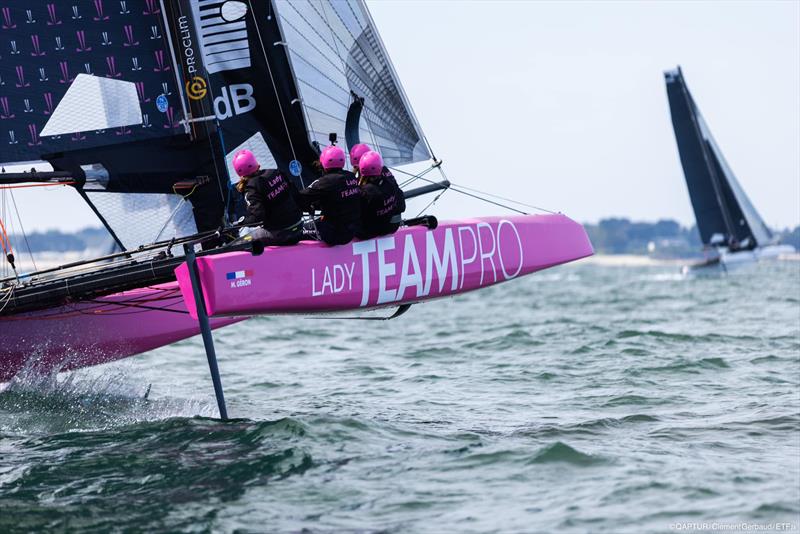 French Womens crew - ETF26 racing on Day 2 of Eurocat 2022, Quiberon, France - April 2022 - photo © ETF26